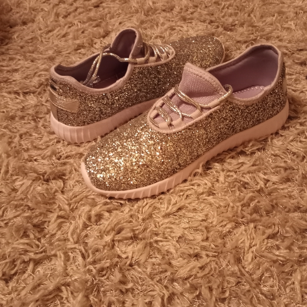 Glitter Forever Shoes. Size 7 1/2.